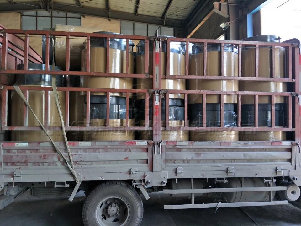 貴陽貴州DN600焊接直埋熱力補償器發貨現場